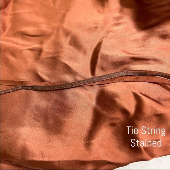 Aritzia- Wilfred Only Ruched Dress in Genuine Brown Size XL - Picture 11 of 12